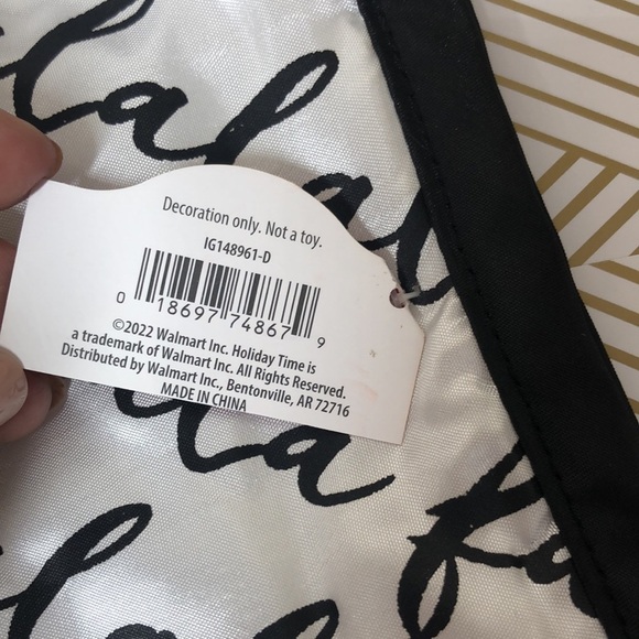 Christmas stocking white - Picture 5 of 6